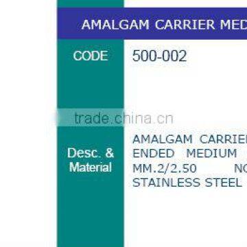 amalgam carrier double ended medium -large, amalgam carriers , dental instruments, dental lab instruments