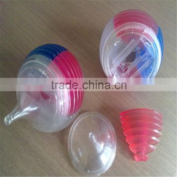 CE certificate plastic semi transparent led light housing