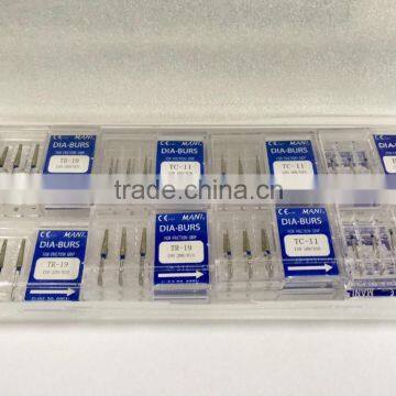 Dia-burs for friction grip all series, TF/ TC/ TR/ FO/ SF/ SO/ SR/ EX/ BR/ BC/ DI/ SI/ WR/ SS/ C diamond burs