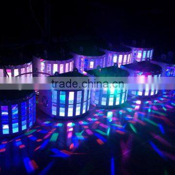 MINI Imported Led Butterfly dj Equipment Full Color Led Double Butterfly Effect Stage Light 8colors LED Butterfly Light photo-5