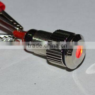 8mm Anti-vandal LED Metal Indicator Light Waterproof