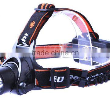 Outdoor 1200LM 1xCREE XML T6 Rechargeable LED Headlamp Manufacturers