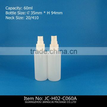 60ml plastic hdpe bottle