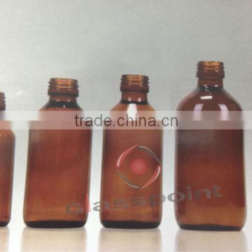 Syrups bottle PP20-25, medicine glass bottle, neck finish of PP28