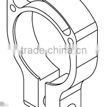 7075-T6 Aluminum CNC Milling Parts CRAMP