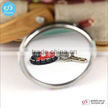 Fashion High Quality Mirror Tin Button/round Makeup Mirror photo-2