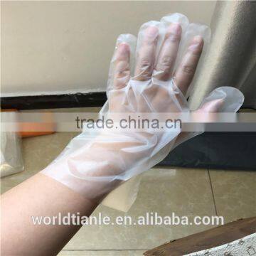 Wholesale Top Quality Disposable Sterile Food and Medical Usage CPE Plastic Gloves photo-2