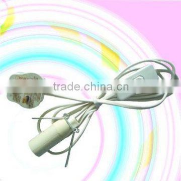 UK assembled power supply cord for lamps