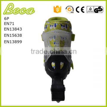 Foshan Beca Wholesale Rubber Wheel Boy Aggressive Roller Skate With EN1078 photo-3