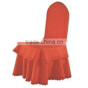 Red Wedding Party Chair Cover with Wholesale Price