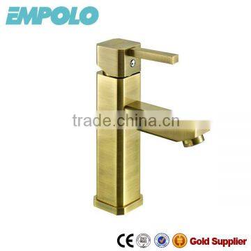 bronze color brass ceramic cartridge bath sink basin faucet mixer tap sanitary ware factory 98 1101