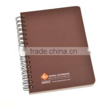 custom hardcover spiral notebook