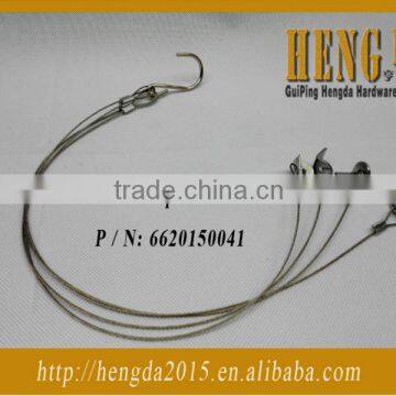 Stainless steel cable wire sign hanger fixings