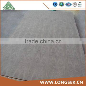 Decoration Grade 11mm Fancy Walnut Veneer MDF Board