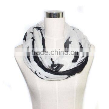 Star Printing Most Fashion Latest Infinity Scarf Private Label photo-2