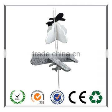 New Arrival!Handmade Adorable Plane Felt Mobile For Room Decoration photo-3