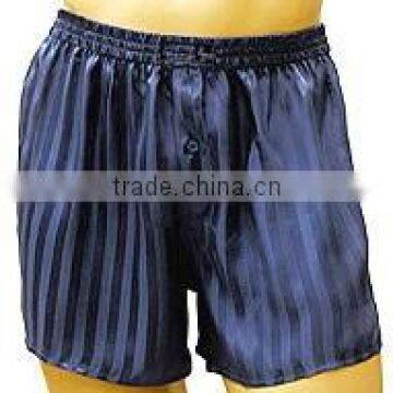 Jacquard Men's Silk Robes Print Sleep Pants Boxers Silk Jacquard Pajama Sets photo-5