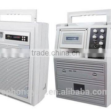 portable wireless PA amplifier, speaker with wireless mic