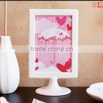 plastic table stand menu holder