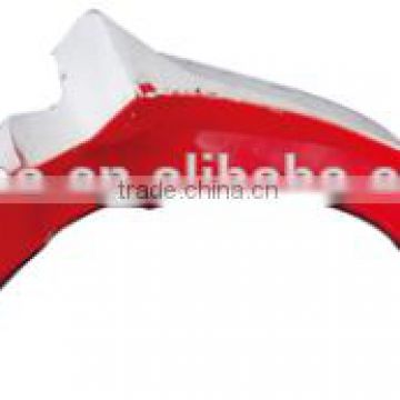 motorcycle spare parts red & white motorcycle front rear fender