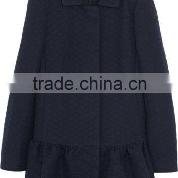 2015 Autumn/winter Woman Long Sleeve Stylish Jacquard Coat SYA15051 photo-5