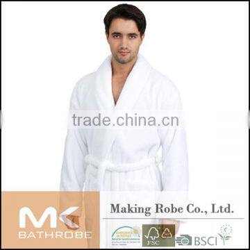 Welsoft organic bath robe polyester sleepwear                        
                                                Quality Choice