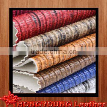 Printed two-color Leather sofa arm covers and artsitic garment making