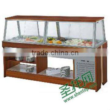 ShenTop Luxury Commercial Ship Type Combination Salad Bar STEB006C/Buffet bar/Salad Showcase