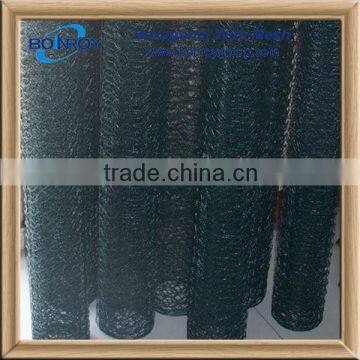 black color vinyl coated chicken wire for temporary fence