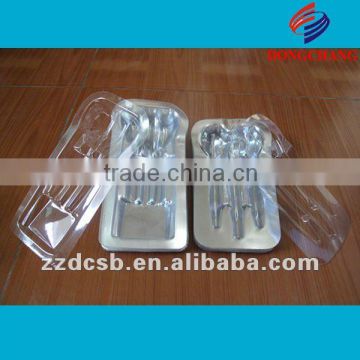 plastic pvc tray for electronic articles packaging