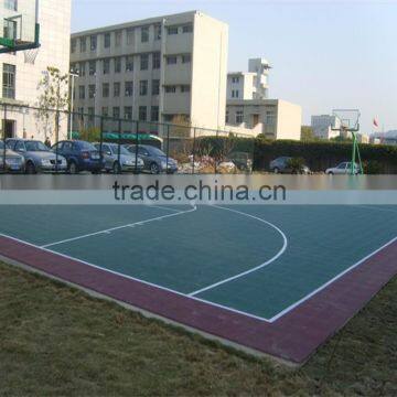Sports Court Outdoor Usage basketball flooring