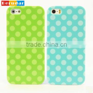 Colorful soft gel silicone mobile case for iphone 5/5S Wholesale Cell Phone Accessory manufacturer