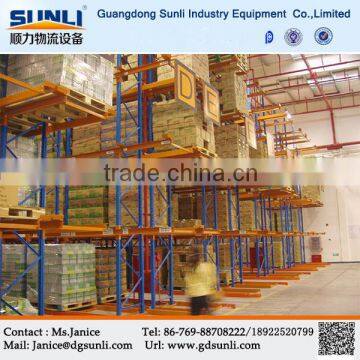 China Professional Storage Very Narrow Aisle Pallet Steel Heavy Duty Shelving