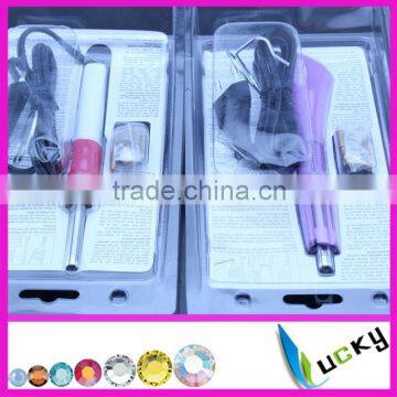 2014 new design 5' Rapid Heat ! Hotfix Applicator wand Gun tool for Hotfix Rhinestones iron on crystals