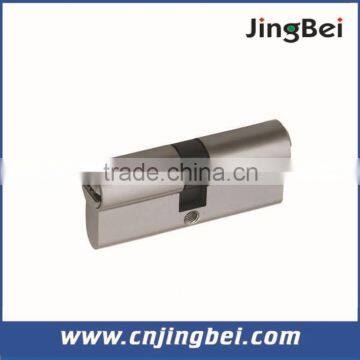 70mm satin nickel double brass lock cylinder