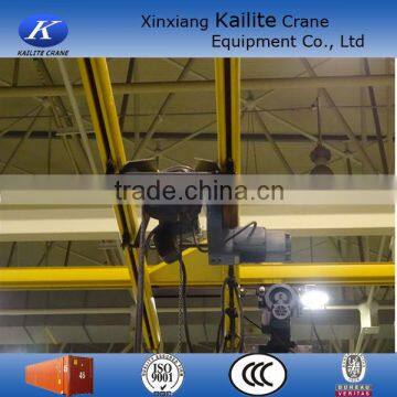 Customize design Monorail KBK Crane with overhead hoist, kbk crane