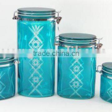 Glass jar