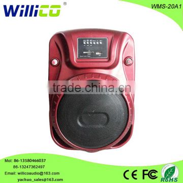 Hot sale portable mini speaker with rechargeable battery