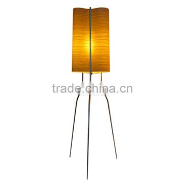 Modern hotel wooden tripod stands floor lighting,Wooden tripod stands floor lighting,Floor lighting F1008-164