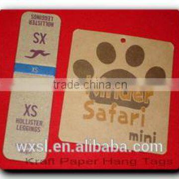 RECYCLED PAPER HANG TAGS