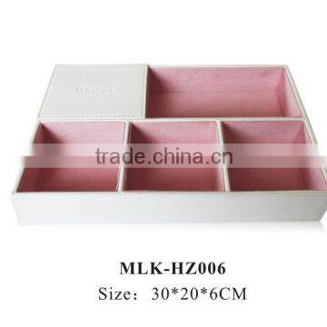 2016 the most popular leather cosmetic box