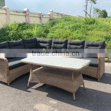 WICKER SOFA SET/ NEWEST MODEL WICKER SOFA/HOT MODEL POLY RATTAN SOFA SET/ WICKER SOFA SET