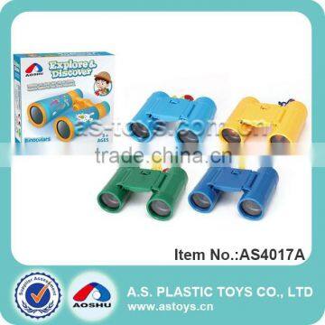 Colorful mini educational toy field glasses for kids