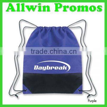 Personalized Sack Polyestyer Drawsting Bag,Drawstring Gym Bag