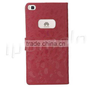 Brown Leather Wallet Case for Blackberry Leap Case photo-4