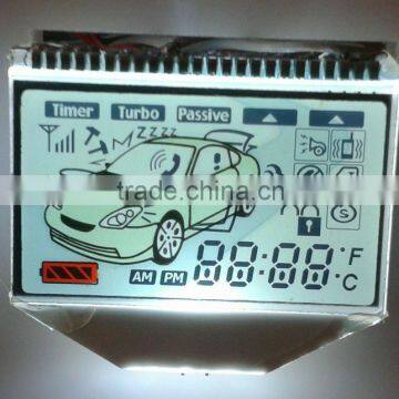 car radio segment small lcd display