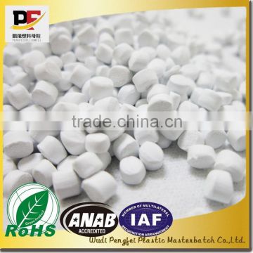 Top quality competitive price white masterbatch with high-grade rutile Tio2, PE white masterbatch for plastic