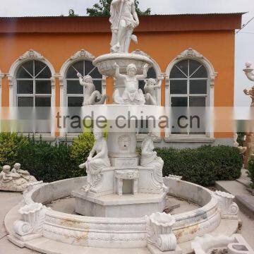 Garden Marble Stone Buddha Garden Fountain photo-3