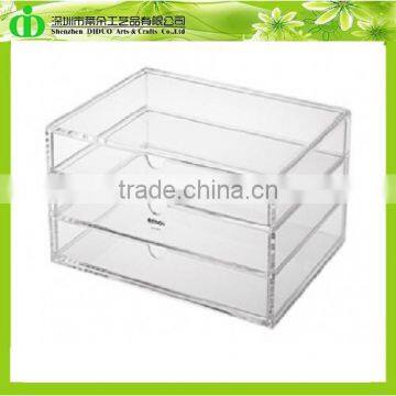 DDN-D005 Hot Sells Acrylic Clear Cube Makeup Organizer