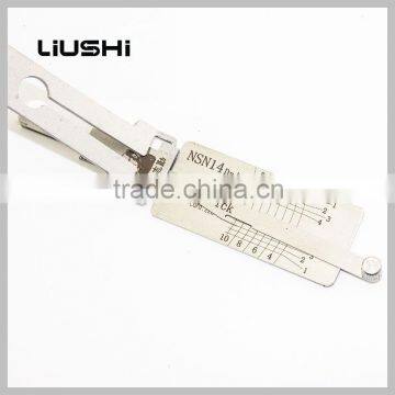 Locksmith Tool NSN14 Car Door Locks Pick 2-in-1 Tool Lishi Decoder Lishi 2 in 1locksmith Tools photo-4